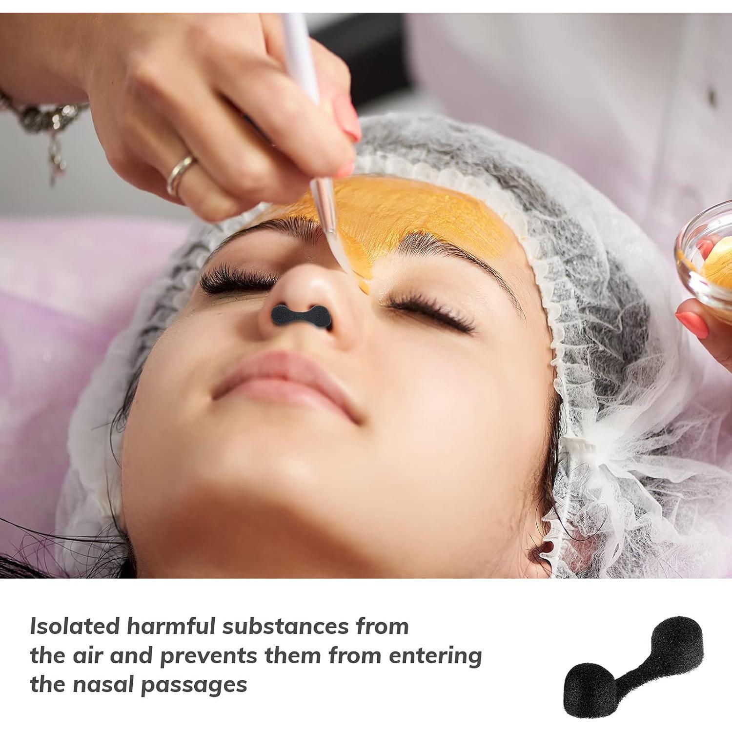 Filtros Nasales Desechables Tondiamo 150 Pcs Esponja 4x1 cm