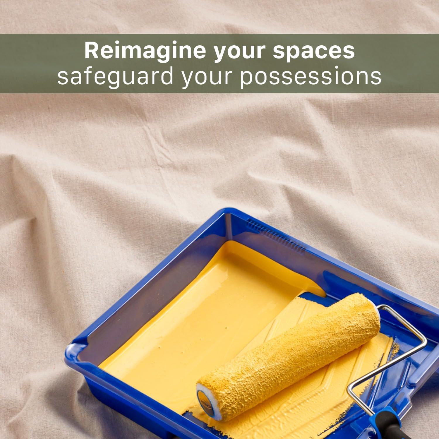 Tela de Goteo de Algodón Reciclado Salt Earth 1.22x1.52 m