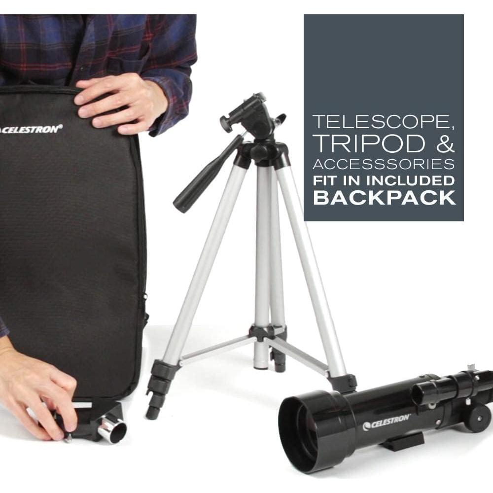 Telescopio Refractor Celestron Travel Scope 70mm - Ideal Principiantes