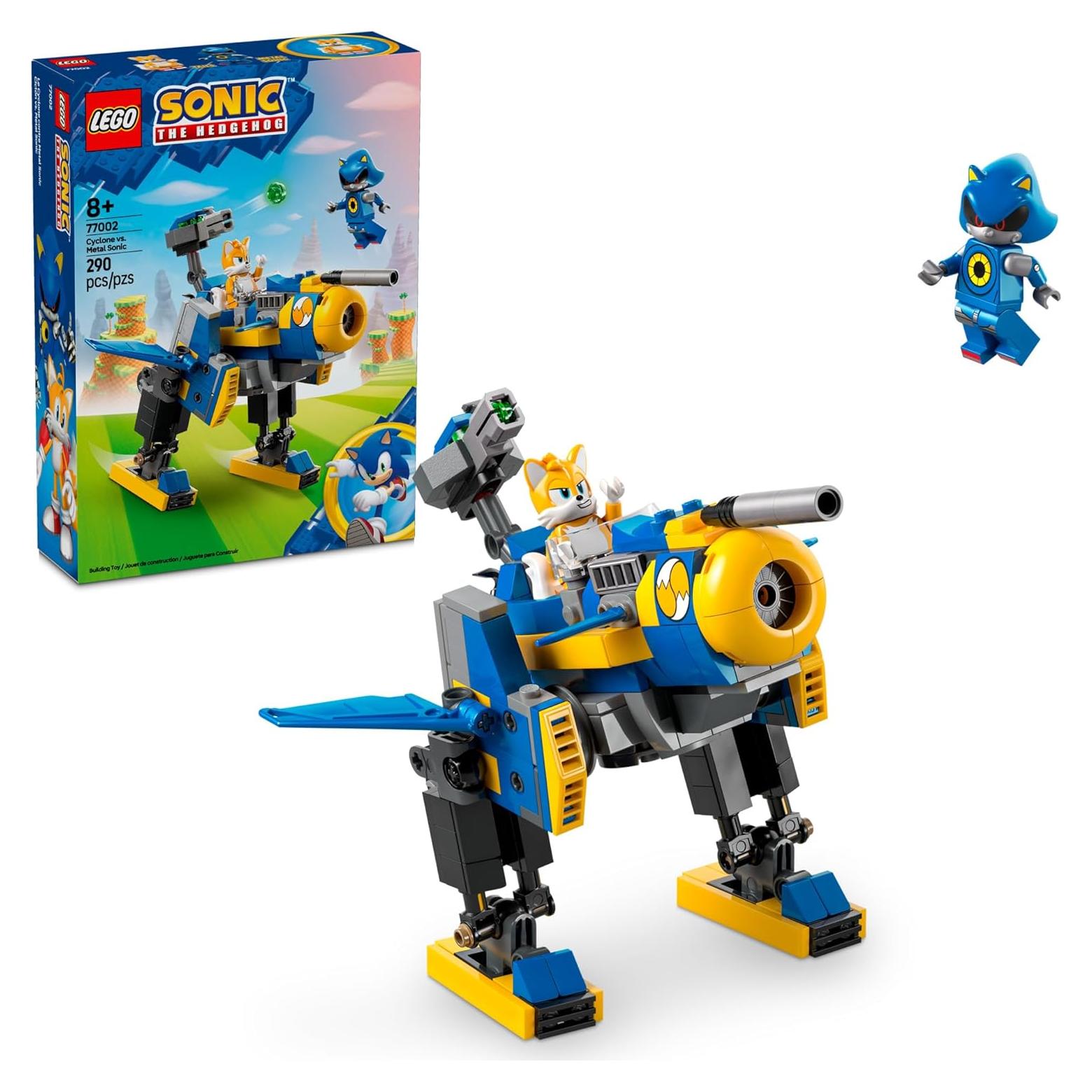 LEGO Sonic Cyclone vs Metal Sonic - Juguete 290 Piezas