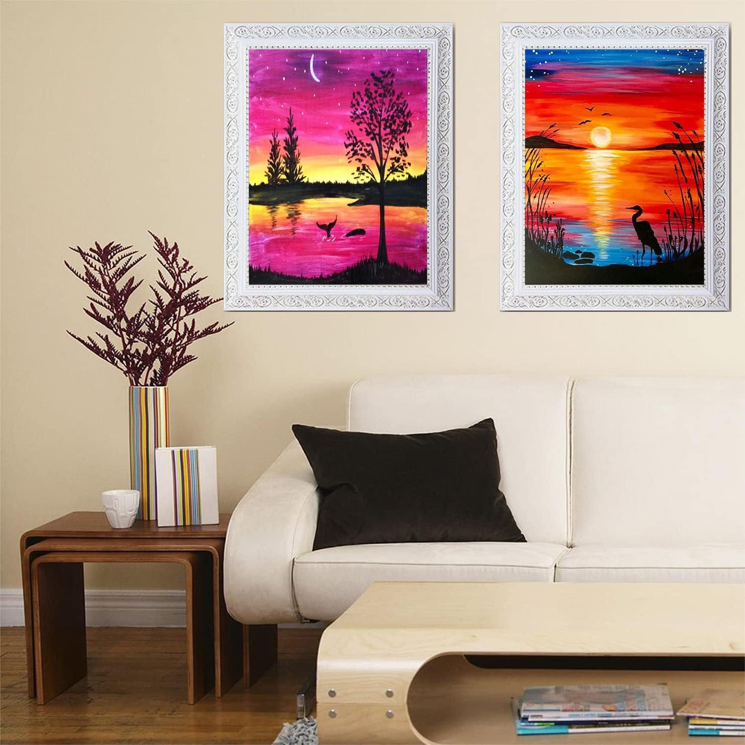 Kit de Pintura de Diamante TINY FUN 5D 12 Lienzos 30x40cm