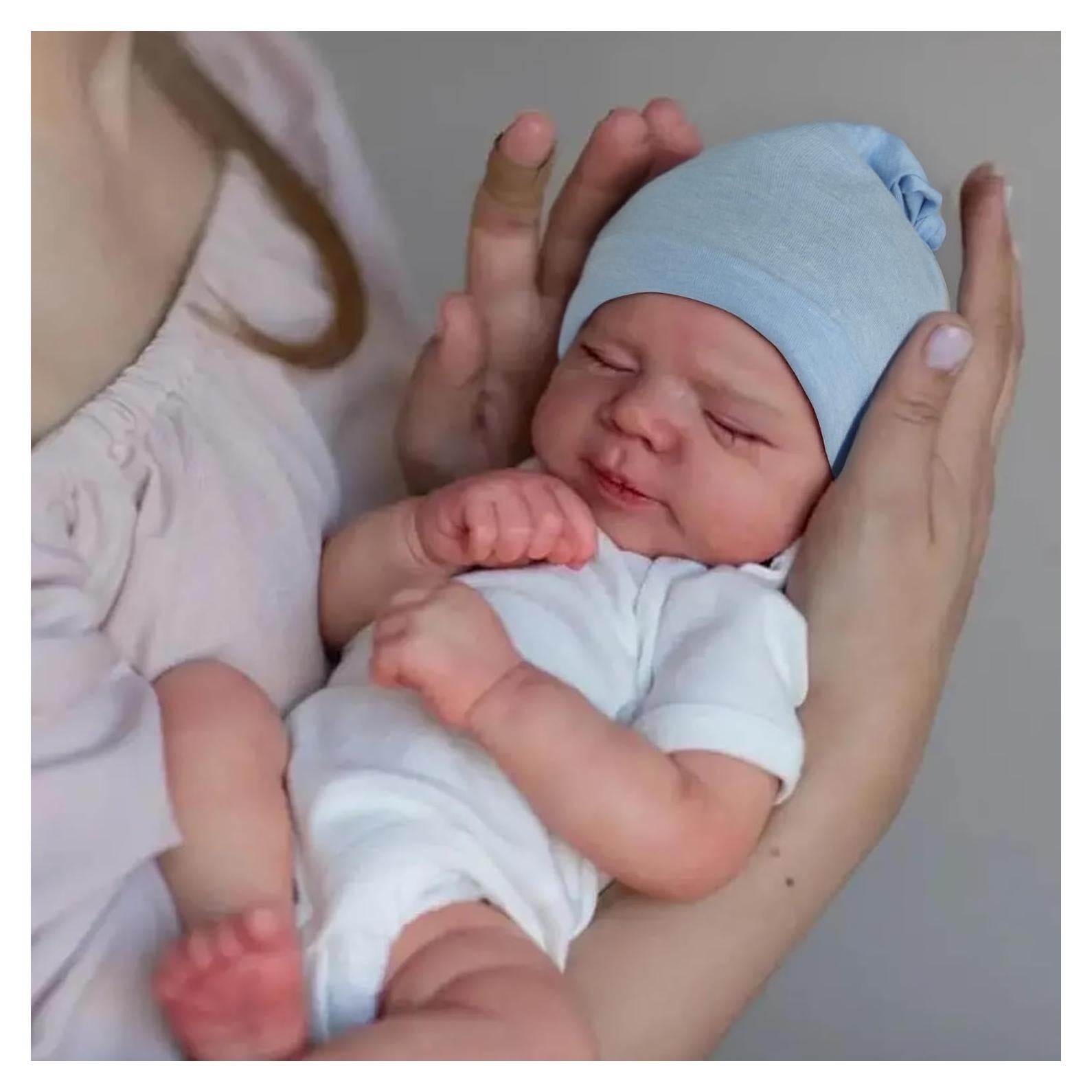 Muñeca de Bebé Reborn CHAREX Pascale 46 cm Realista con Accesorios