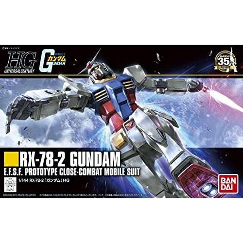 Bandai Hobby HGUC RX-78-2 Gundam Revive Model Kit, 1/144 Scale (BAN196716)