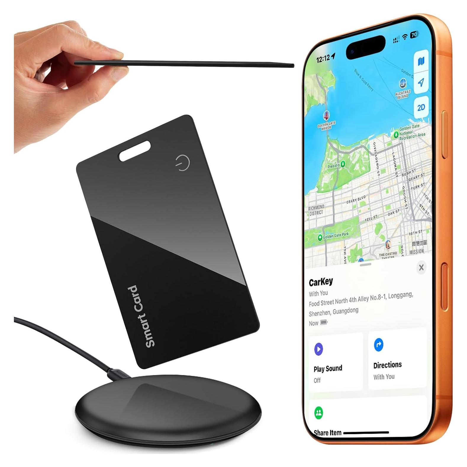 Tarjeta Localizadora GPS Mikaylear iOS Ultra Fina IP68