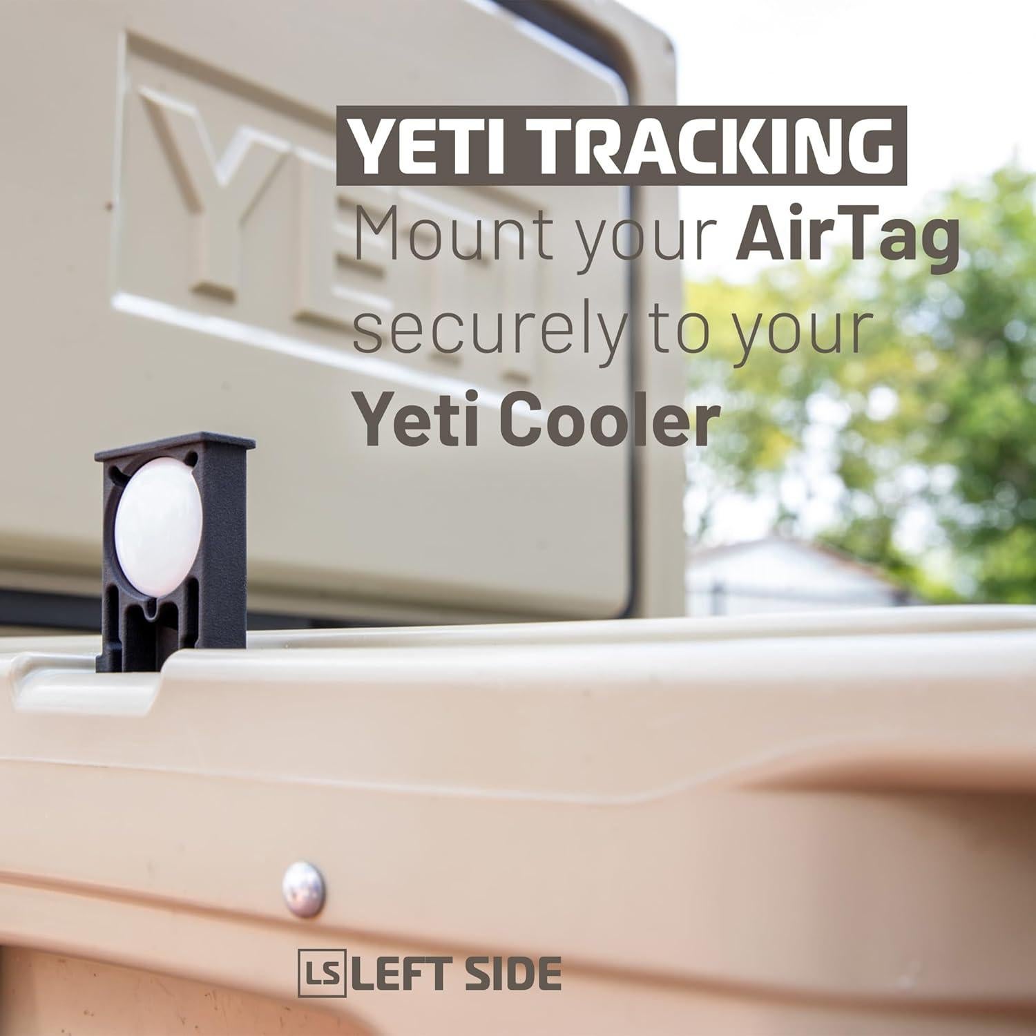 Soporte de AirTag Yeti Lado Izquierdo para Neveras T-Rex