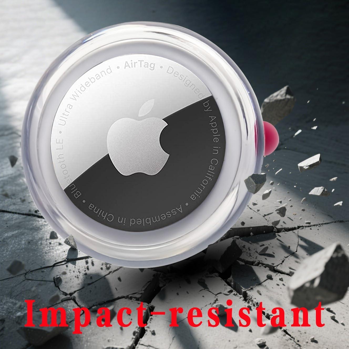 Paquete de 4 fundas protectoras para AirTag Echinff