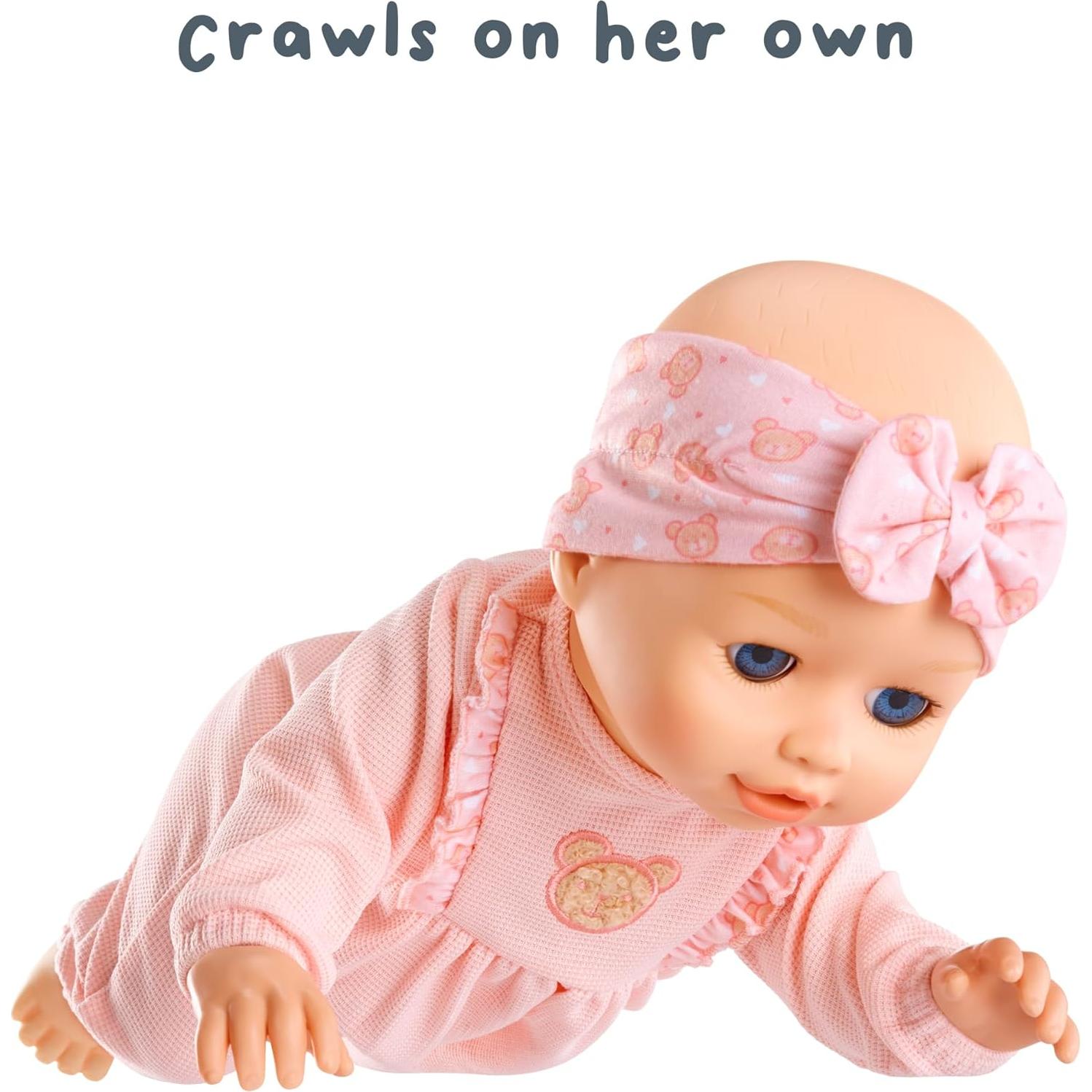 Muñeca Bebé Nacido Aprende a Caminar Annabell - Ojos Azules