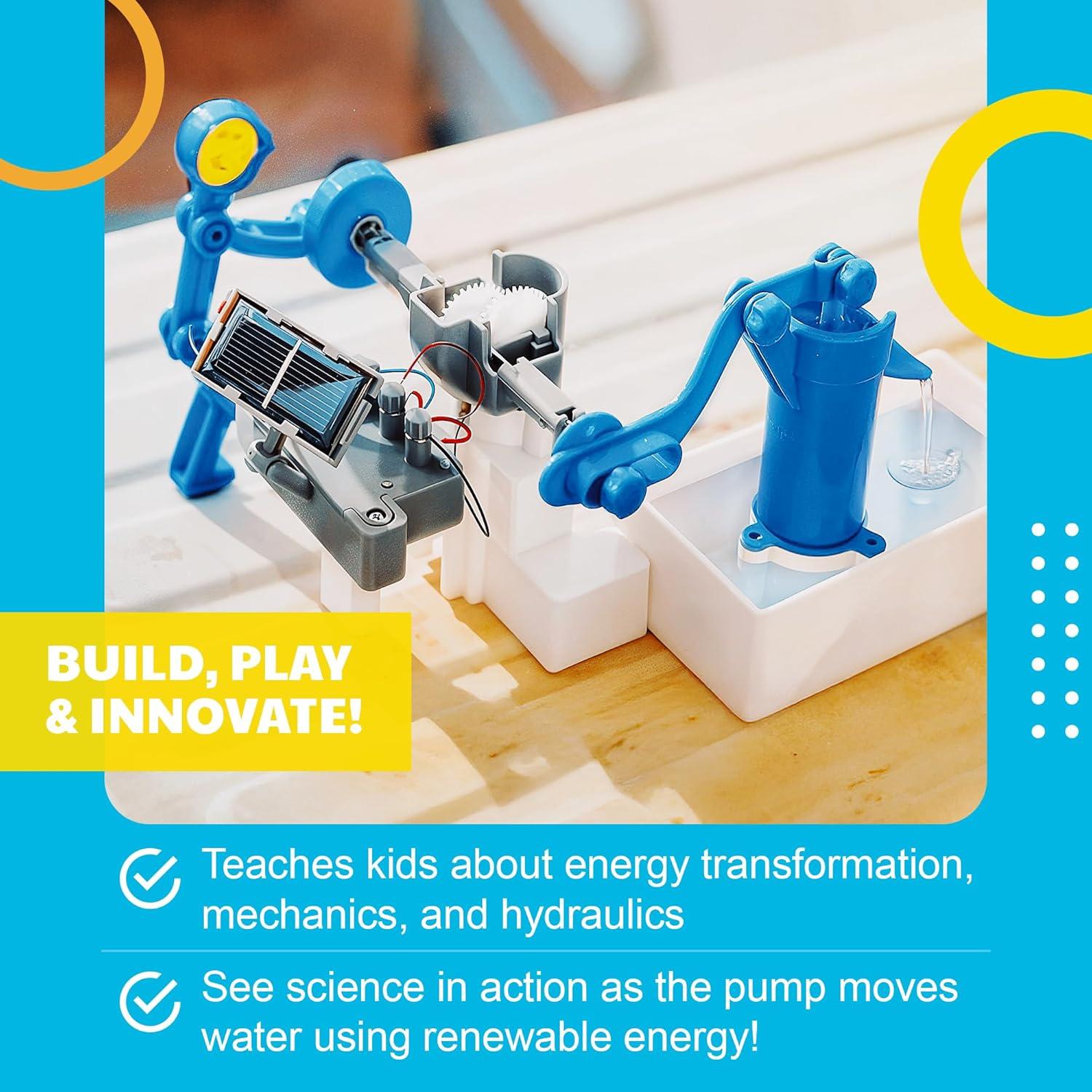 Bomba de Agua Solar Híbrida 4M - Kit Educativo STEM 288g