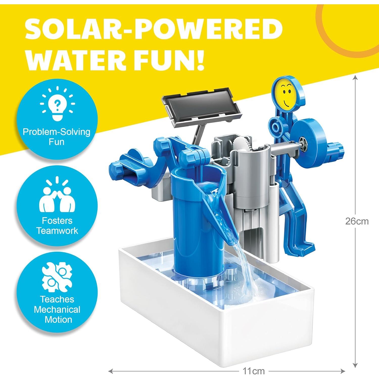 Bomba de Agua Solar Híbrida 4M - Kit Educativo STEM 288g