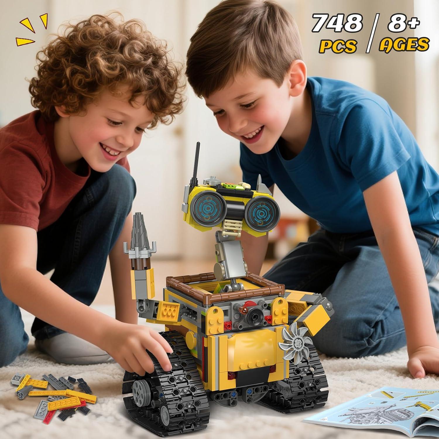 Kit de Construcción de Robots HiWEEGO 5 en 1 - 748 Piezas