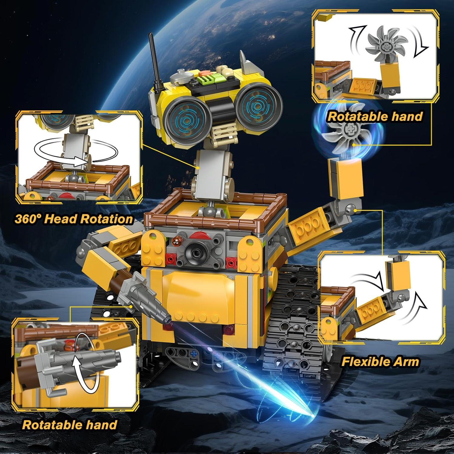 Kit de Construcción de Robots HiWEEGO 5 en 1 - 748 Piezas