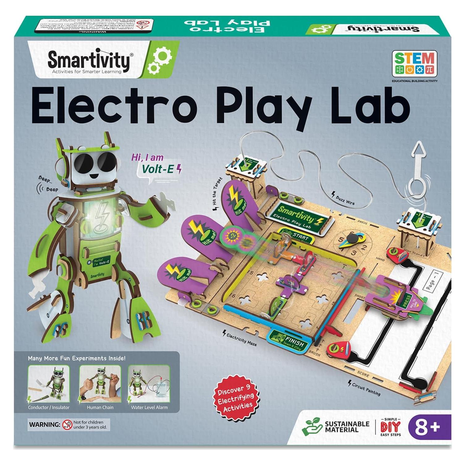 Smartivity Laboratorio Electro Play - Kit de Electricidad STEM