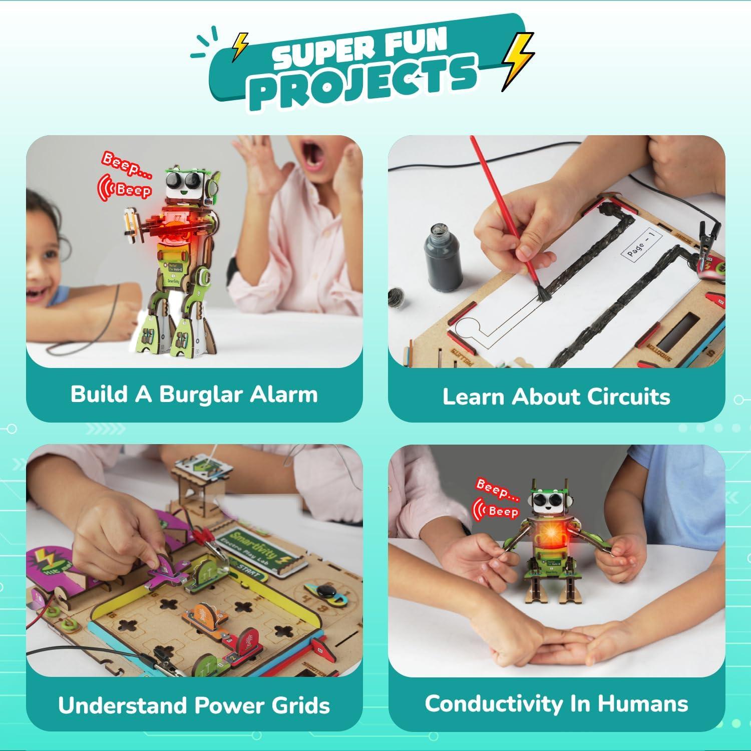 Smartivity Laboratorio Electro Play - Kit de Electricidad STEM