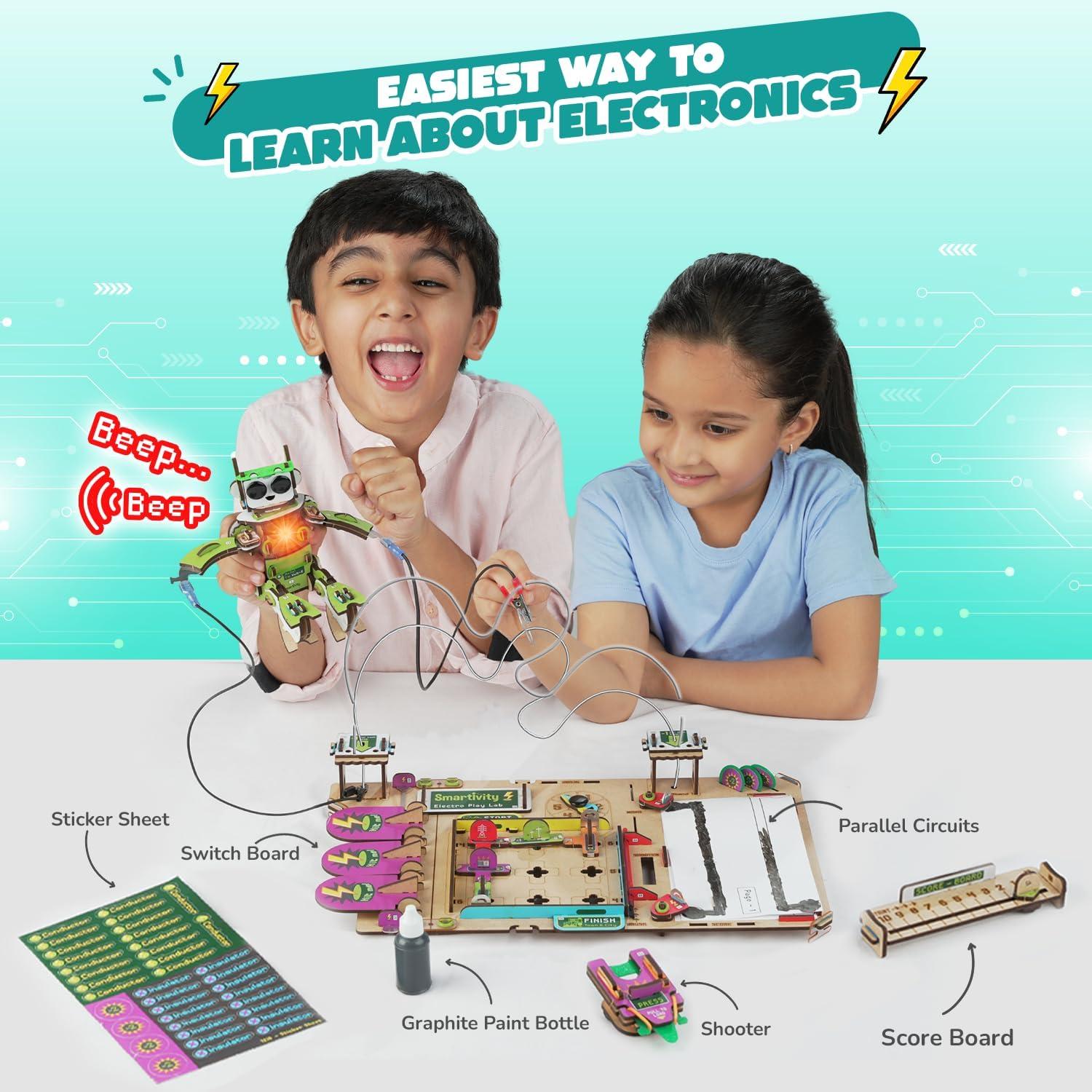 Smartivity Laboratorio Electro Play - Kit de Electricidad STEM