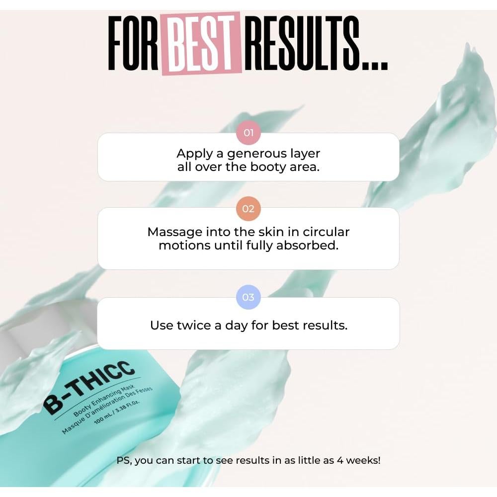 Mascarilla Aumento Trasero Maelys B-THICC 120x120x60mm