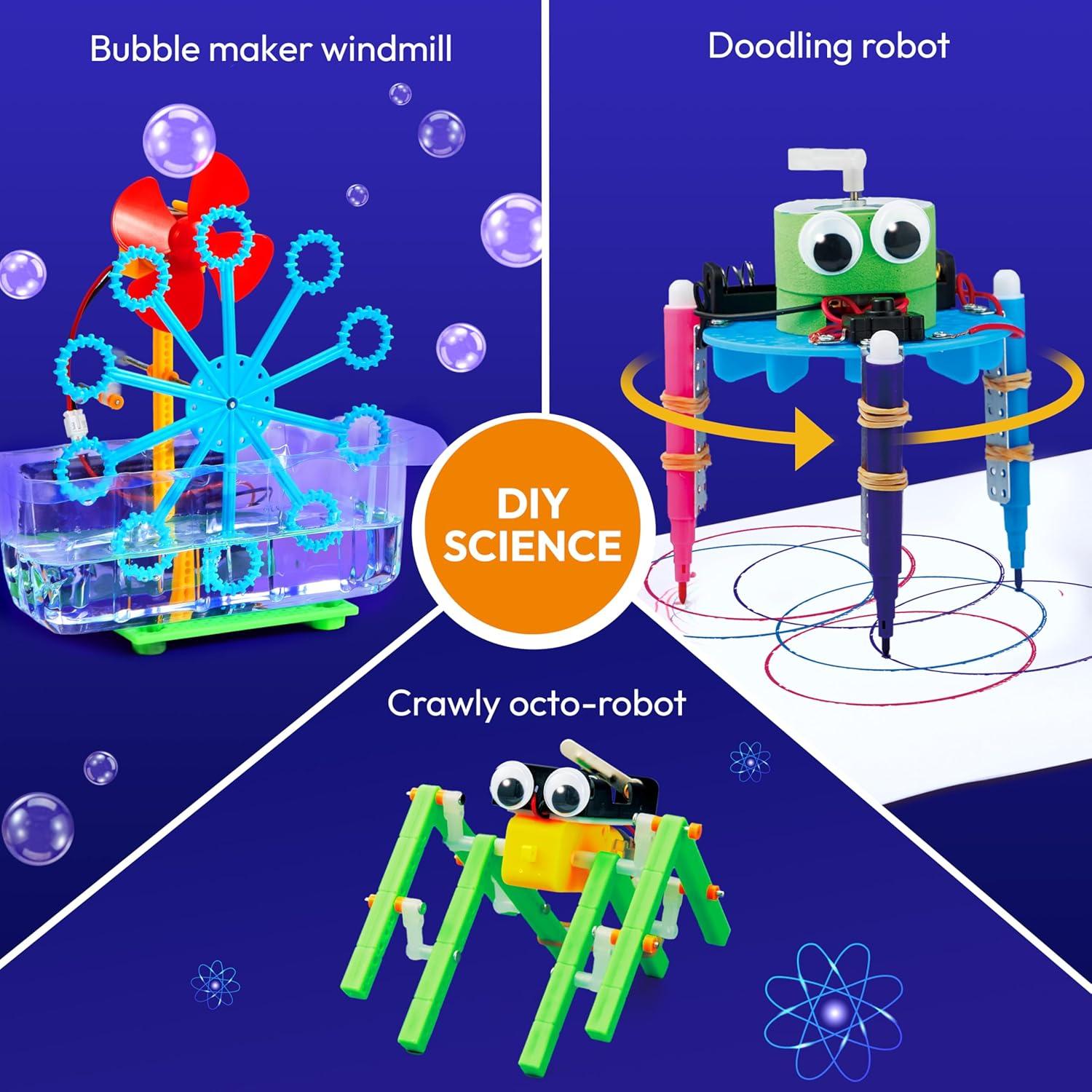 Kits de Robot Eléctrico 6 en 1 JOYIN para Niños 8-13 Años