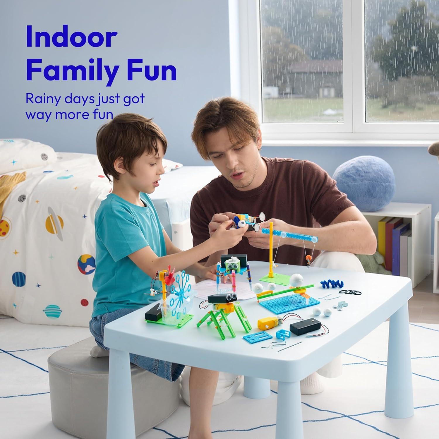 Kits de Robot Eléctrico 6 en 1 JOYIN para Niños 8-13 Años