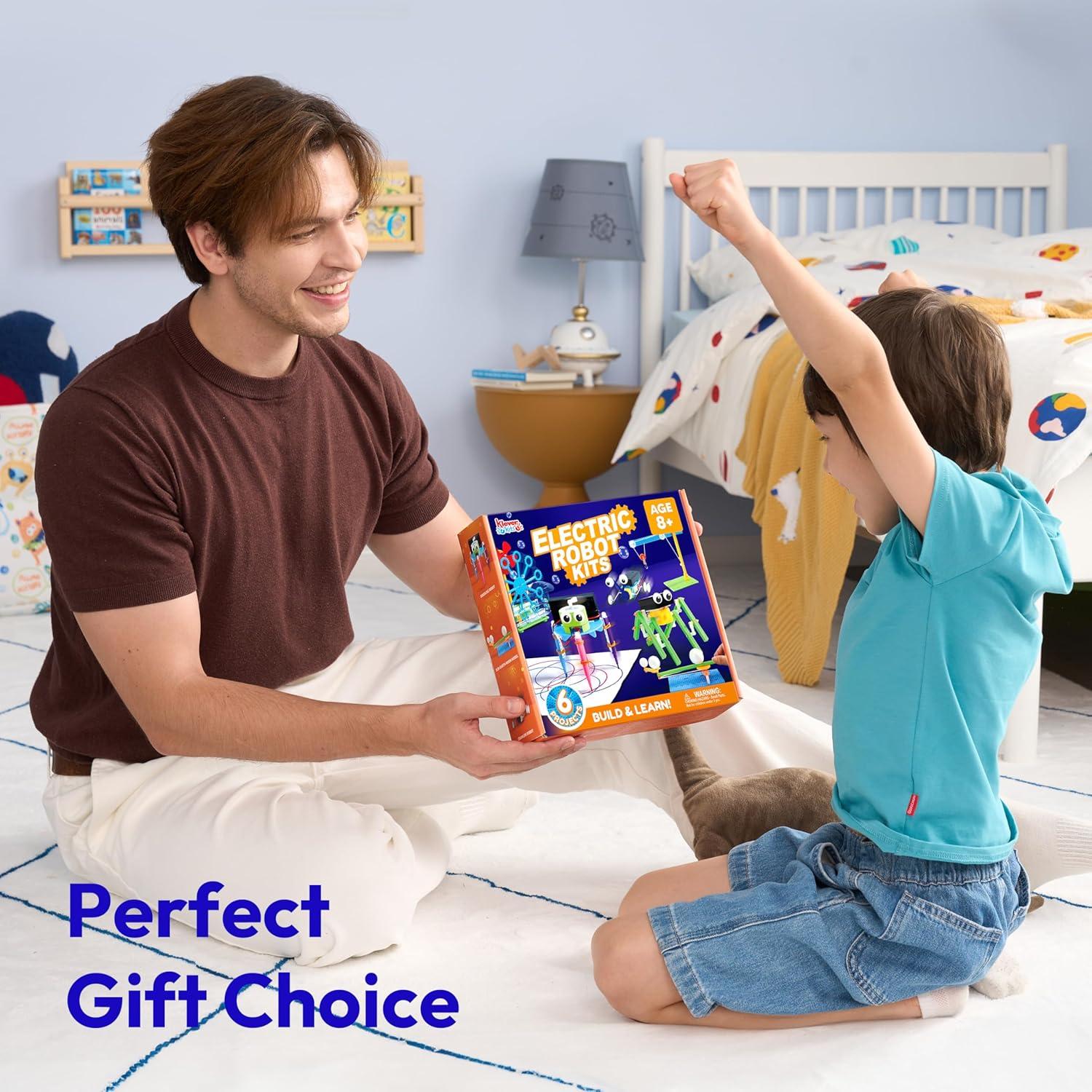 Kits de Robot Eléctrico 6 en 1 JOYIN para Niños 8-13 Años