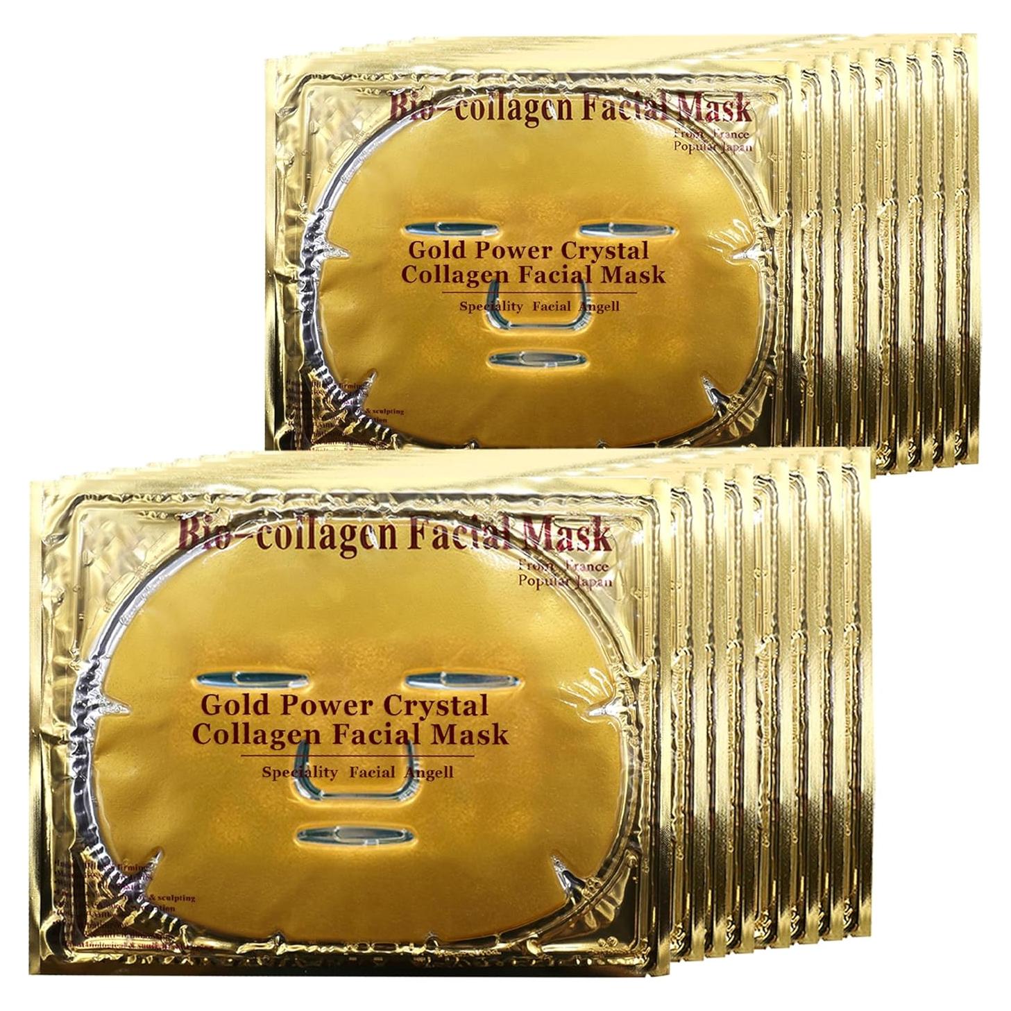 Mascarillas Faciales de Colágeno Ruzzut 15PCS Hidratantes