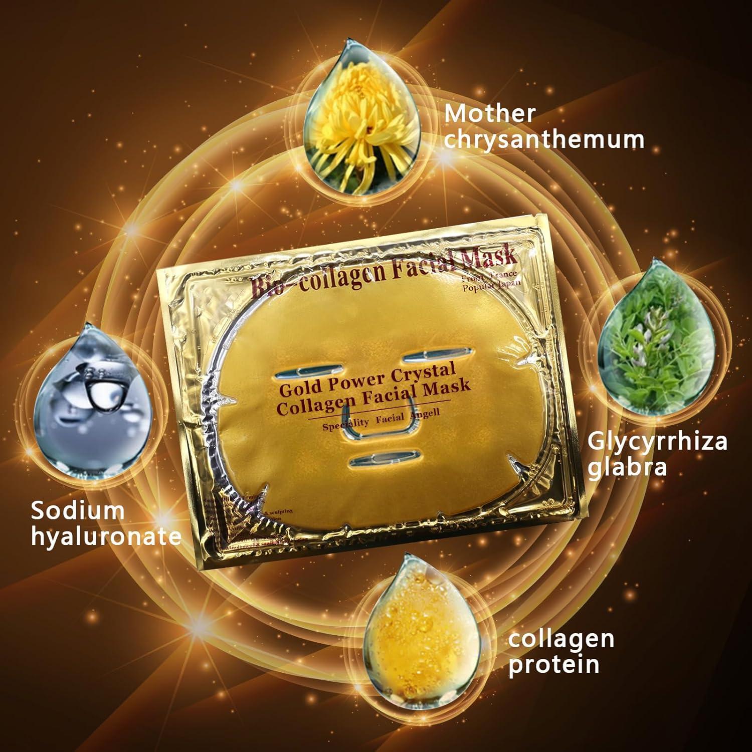 Mascarillas Faciales de Colágeno Ruzzut 15PCS Hidratantes