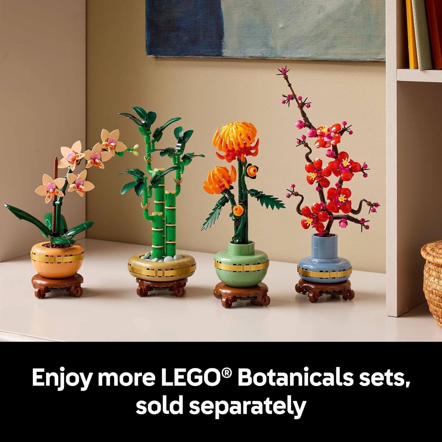 LEGO Botanicals Mini Orquídea 10343 - Decoración para Hogar