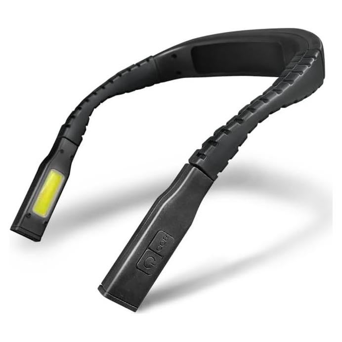 Luz de Cuello Recargable Bsdgeclogy LED Doble Cara 1200mAh
