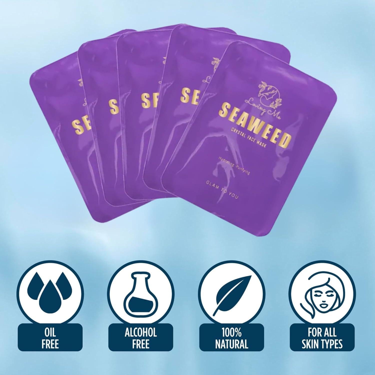 Mascarilla Facial Glam To You - Colágeno y Algas Marinas