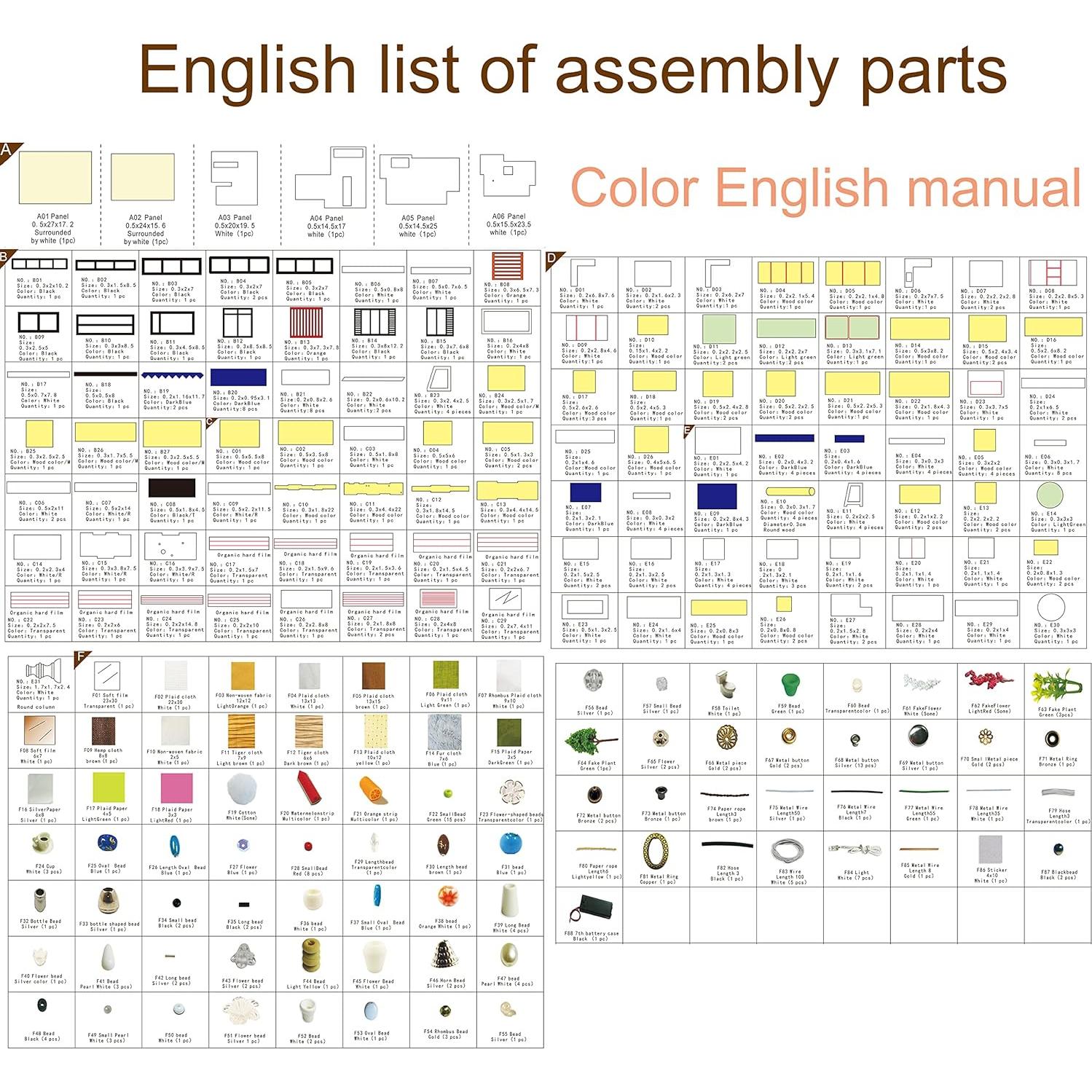 Casa de Muñecas Spilay Florencia DIY con Música 23x10x20cm