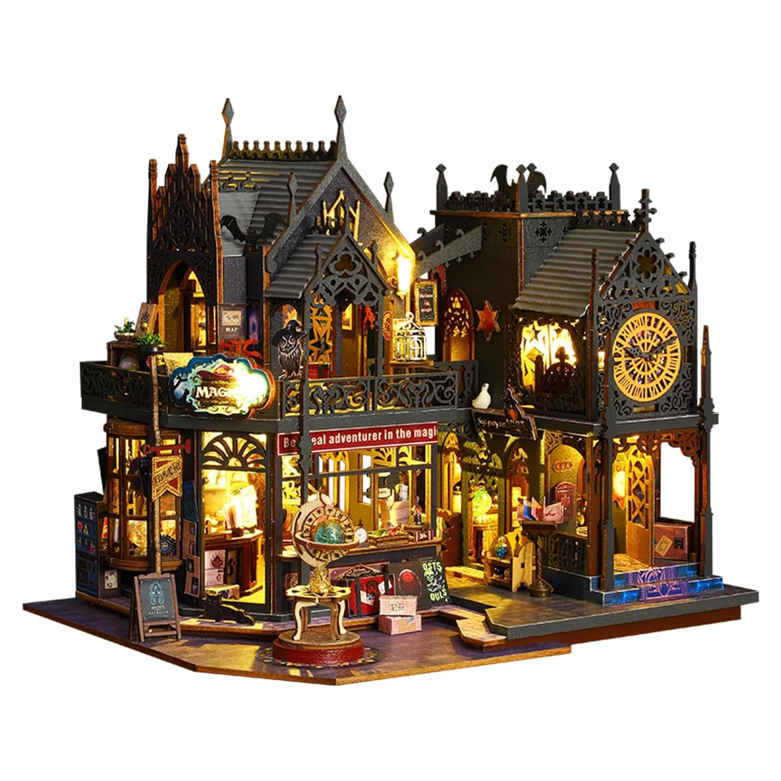 Casa de Muñecas Flever DIY Holo Ciudad Mágica 1:24