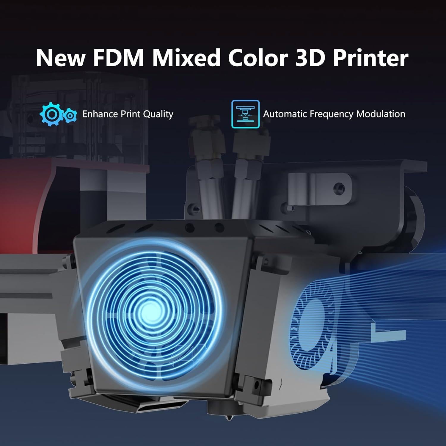 Impresora 3D OLAPRIN T300D Pro 6 Modos 300x300x400mm