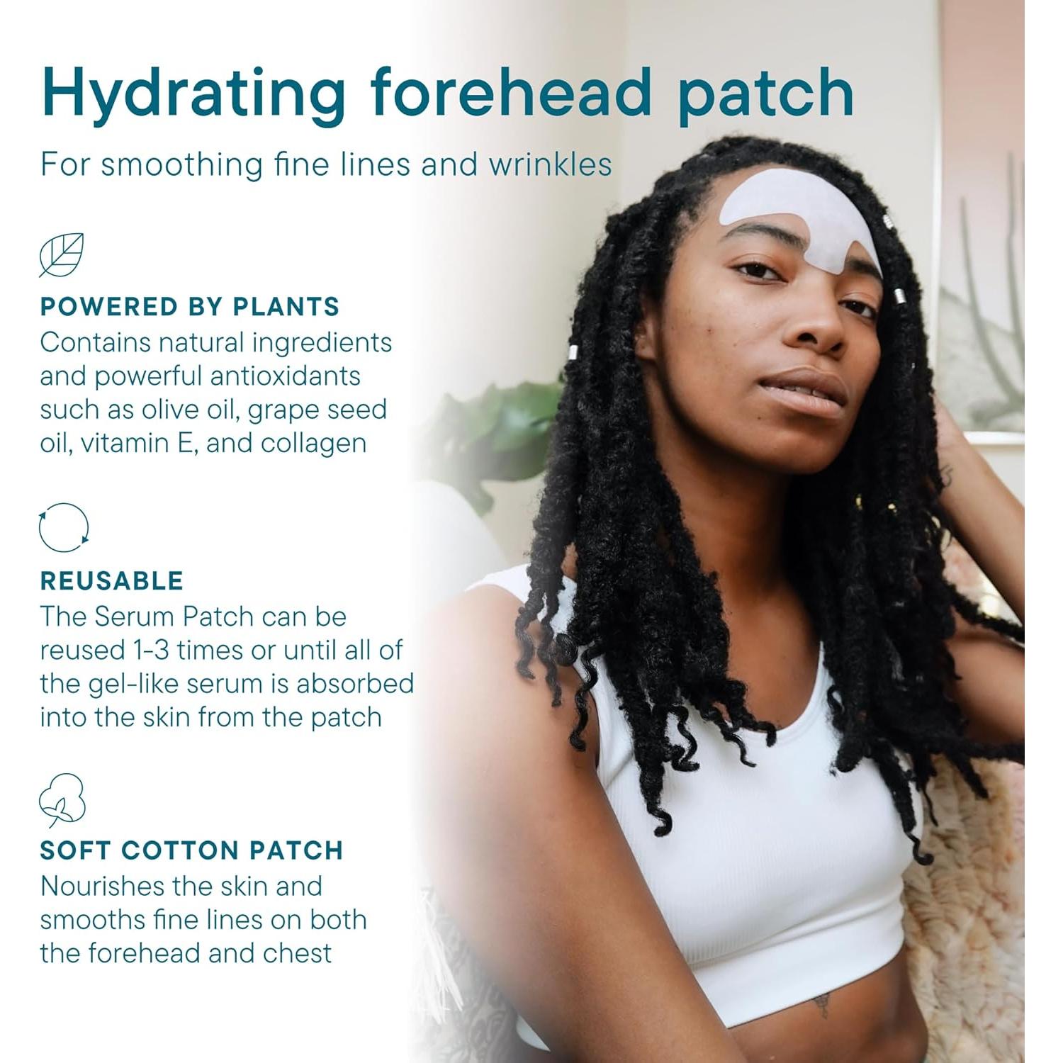 Parche Facial Frownies para Arrugas en la Frente - Hipoalergénico