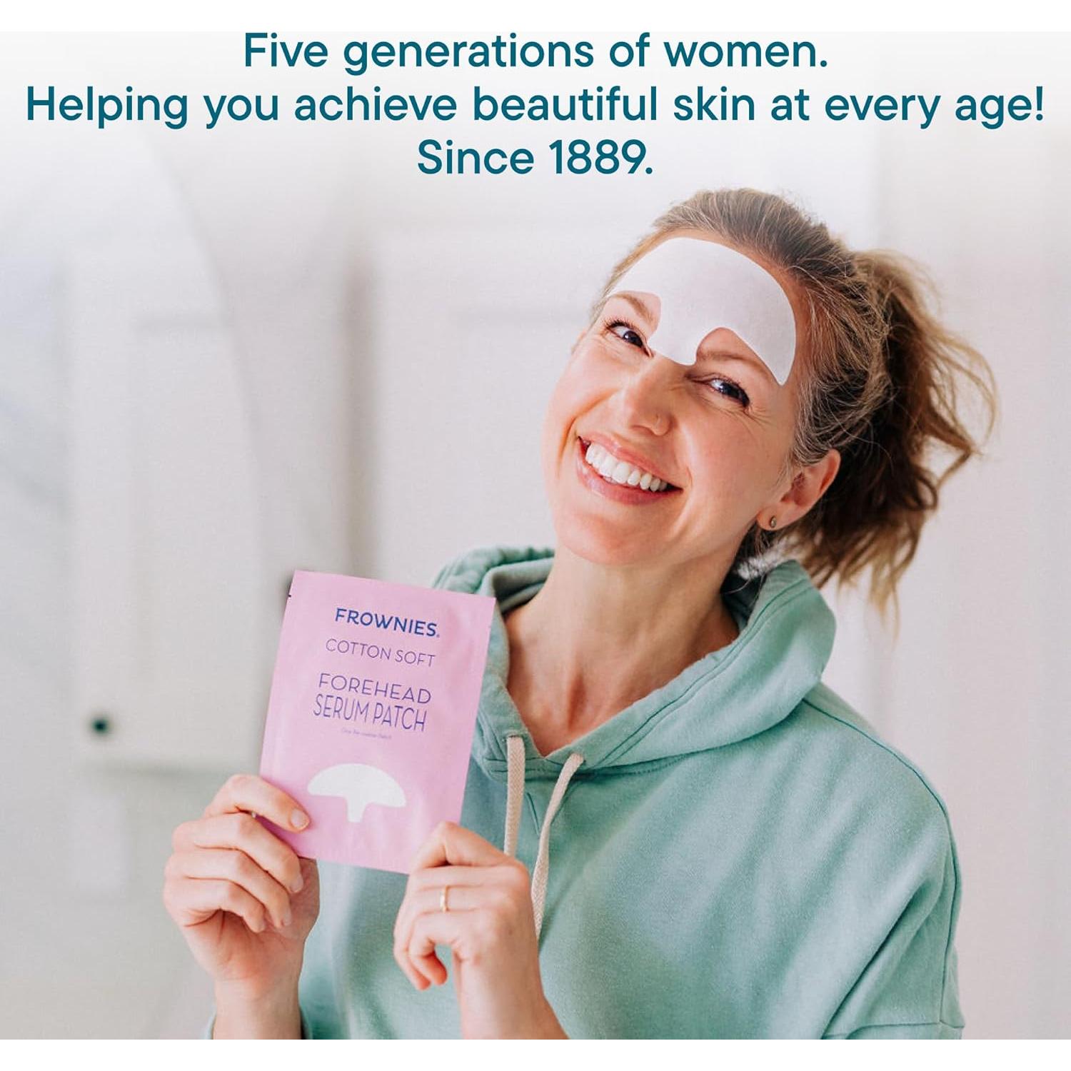 Parche Facial Frownies para Arrugas en la Frente - Hipoalergénico