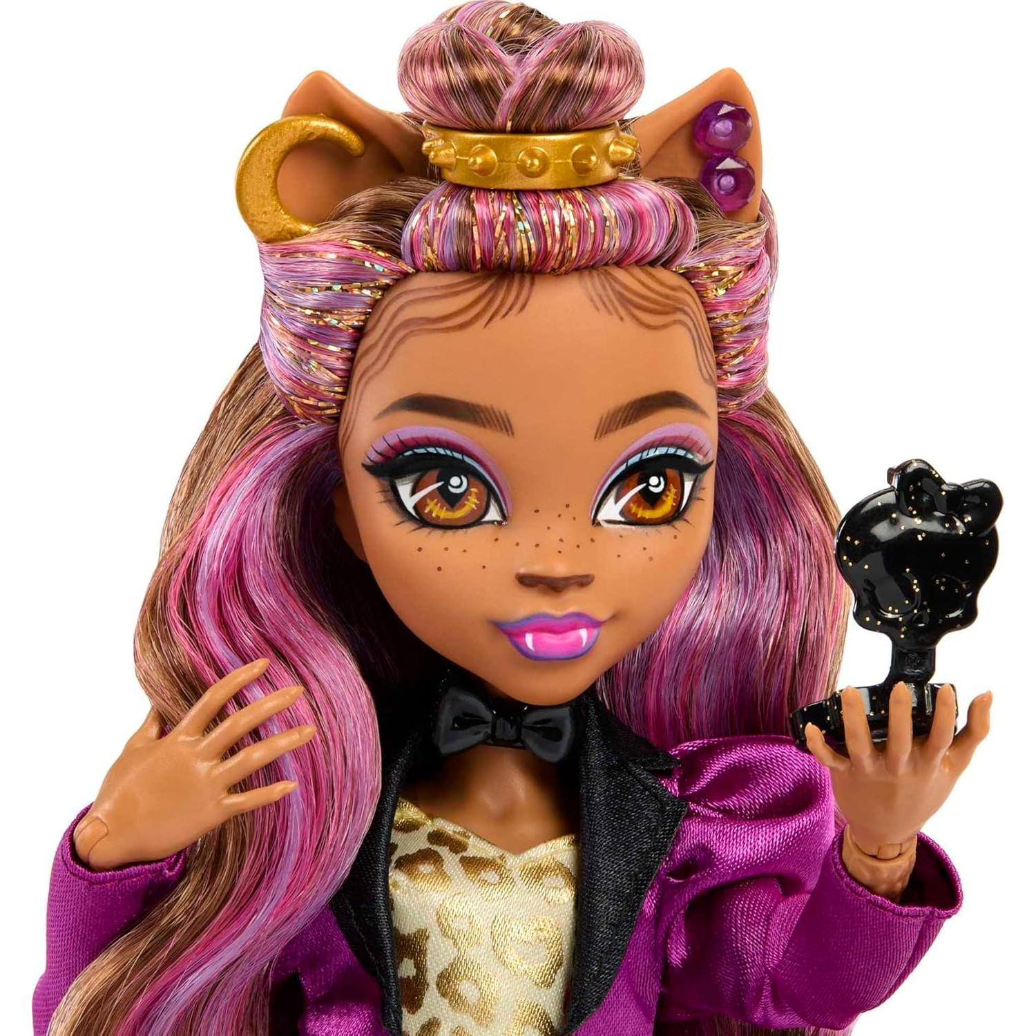 Muñeca Clawdeen Wolf Monster High Fiesta Monster Ball 25cm