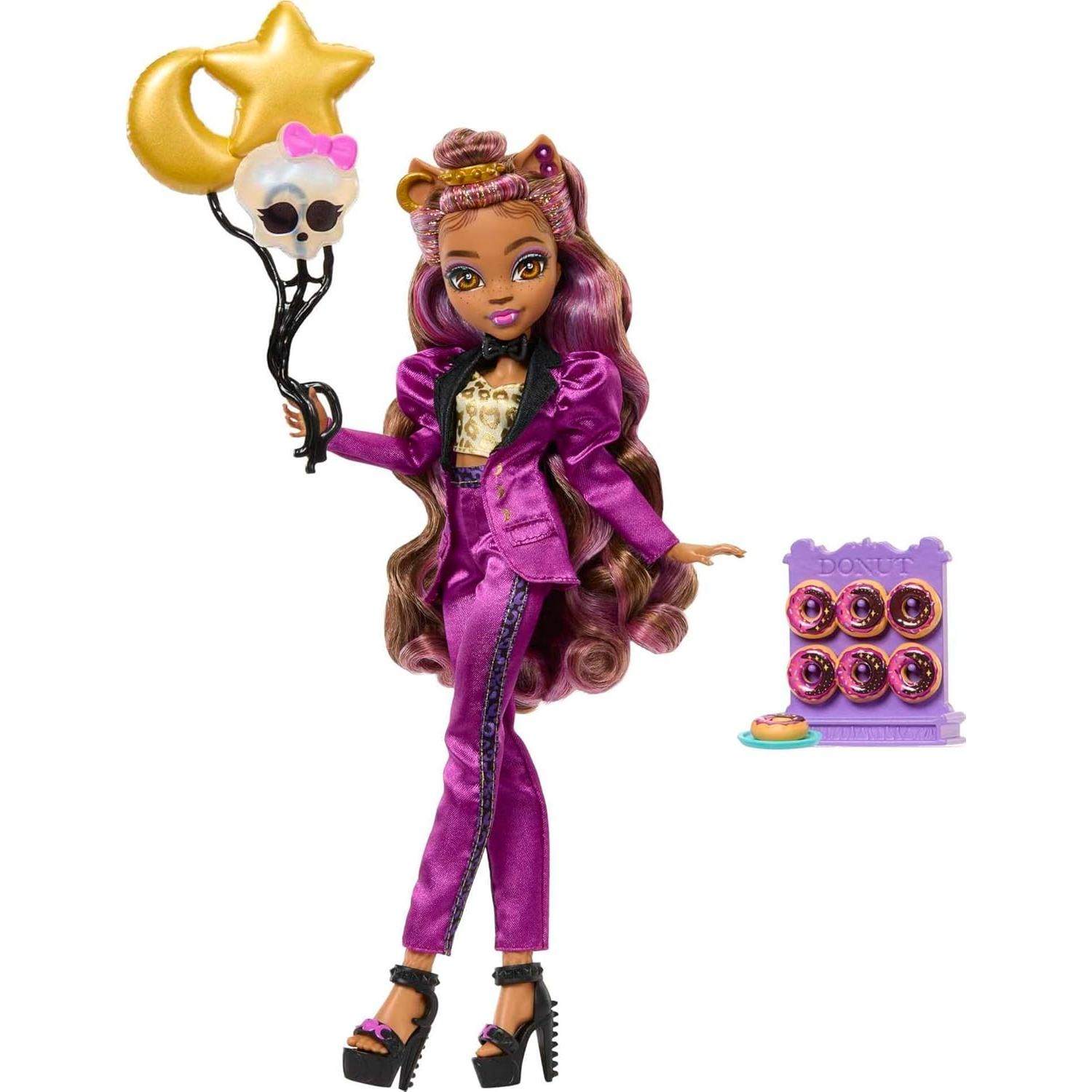 Muñeca Clawdeen Wolf Monster High Fiesta Monster Ball 25cm
