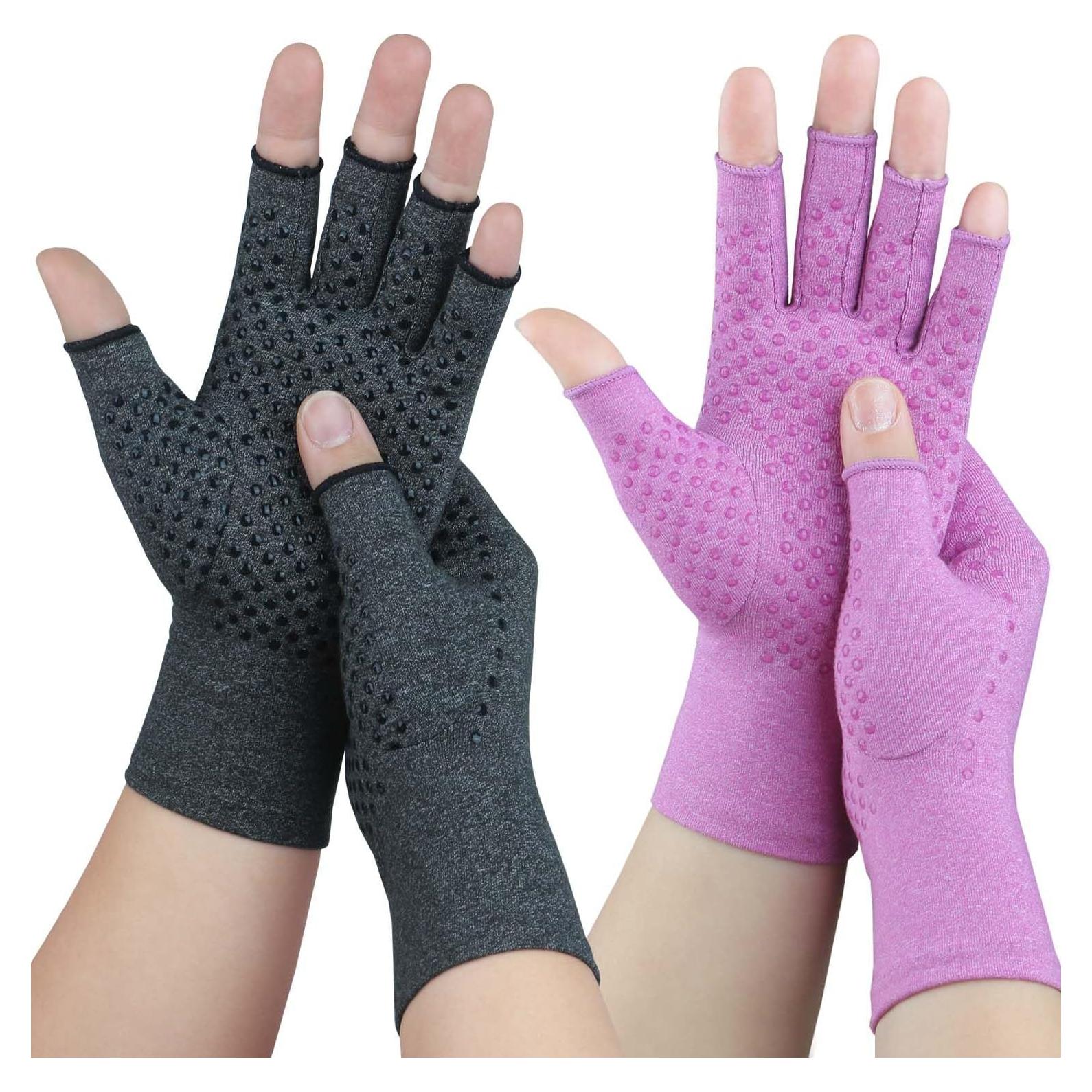 Guantes de Compresión Tiny Chou para Artritis - 2 Pares