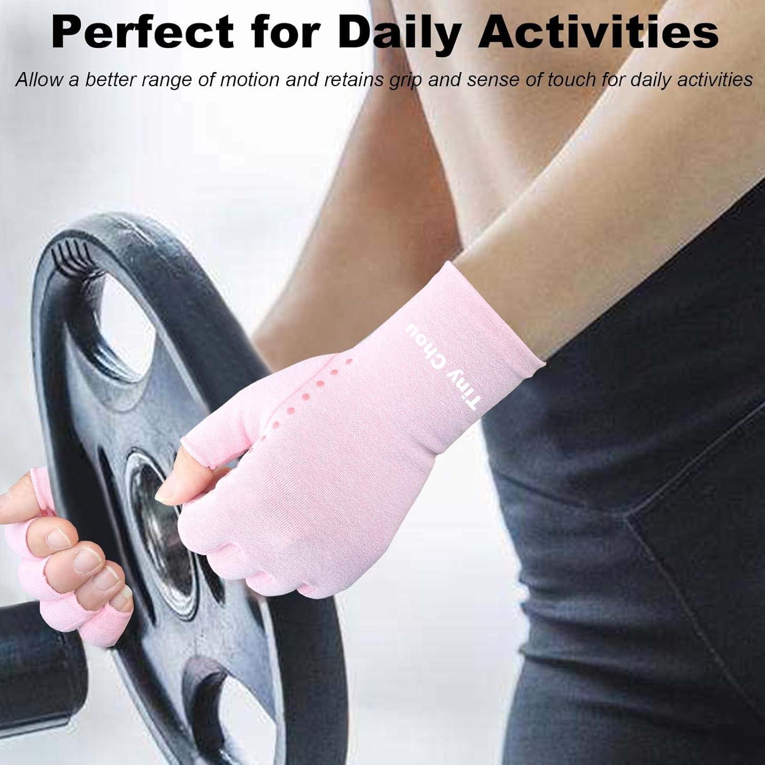 Guantes de Compresión Tiny Chou para Artritis - 2 Pares