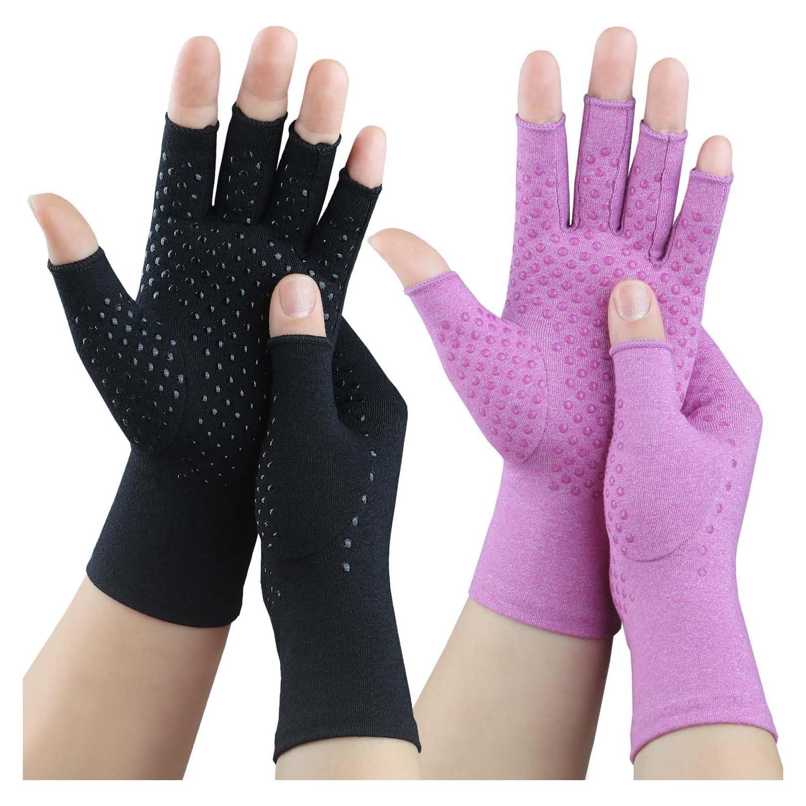 Guantes de Compresión Tiny Chou para Artritis - 2 Pares