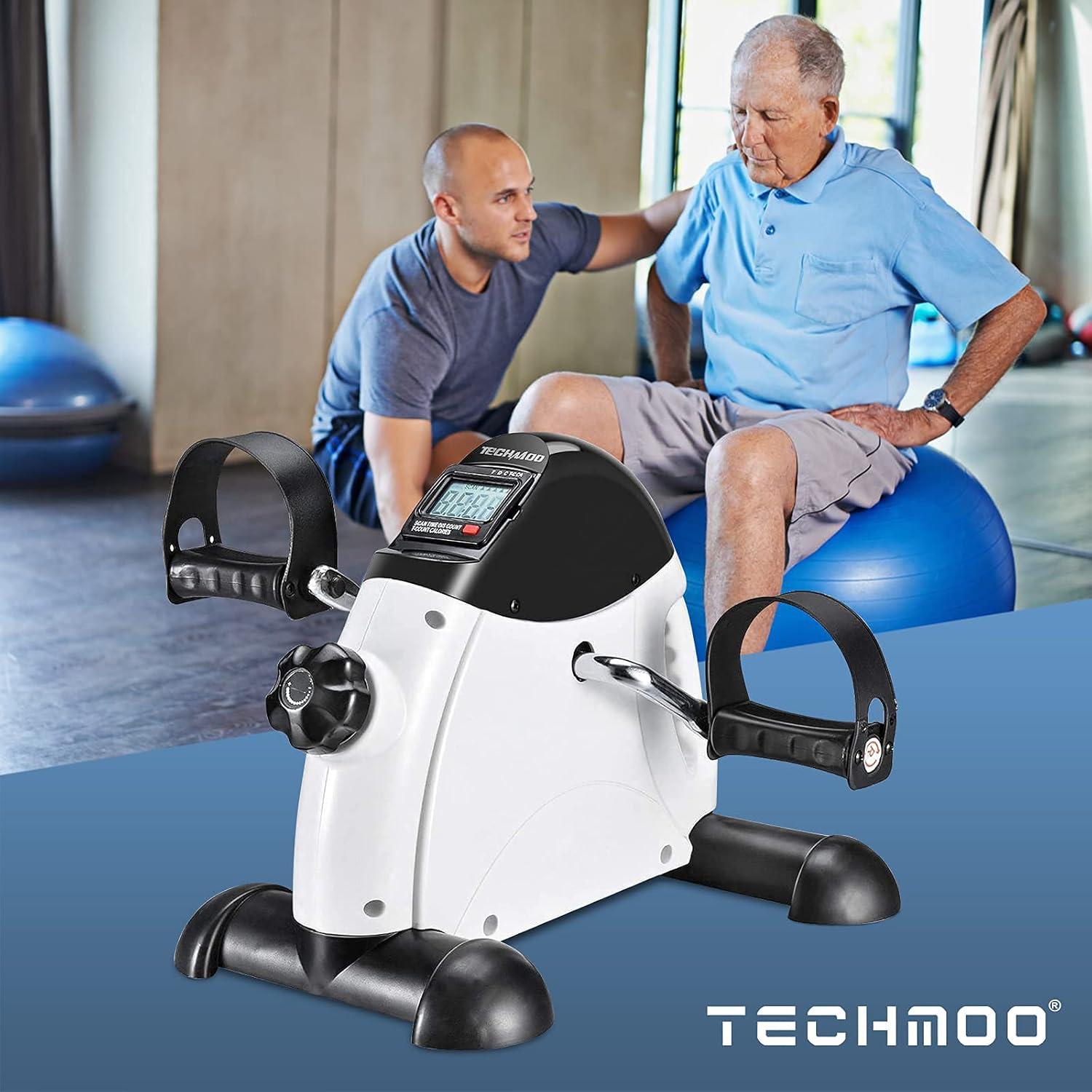 Ejercitador de Pedales TECHMOO Mini Bicicleta Portátil