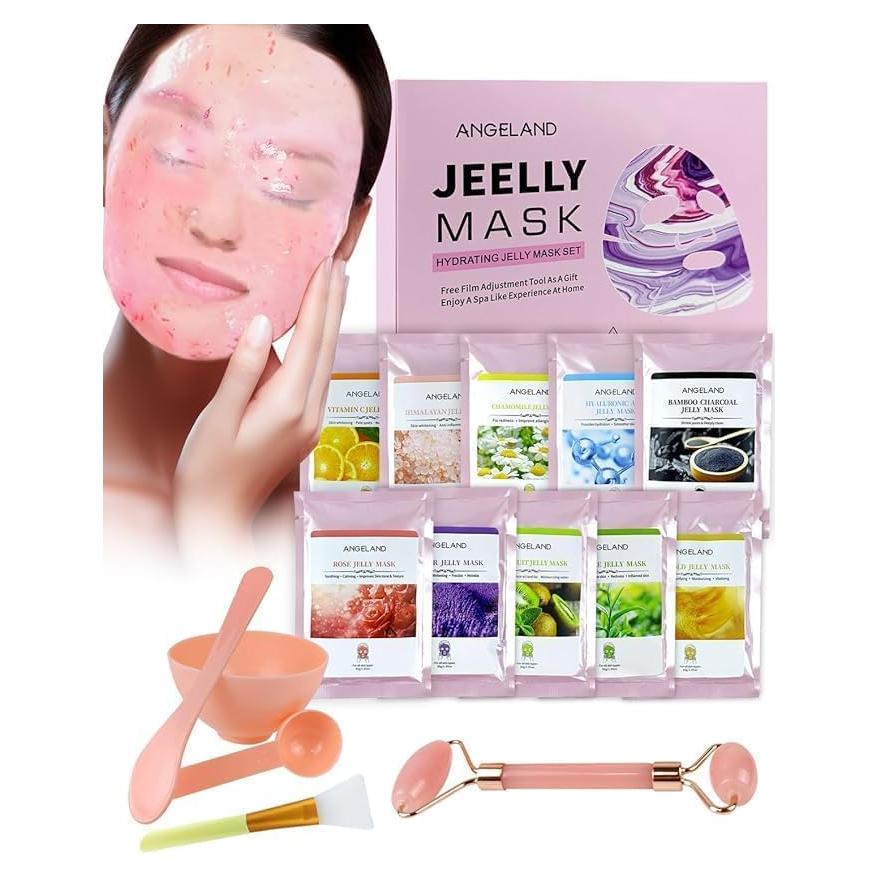 Mascarilla de Gel Angeland 10 Sabores Hidratantes Facial