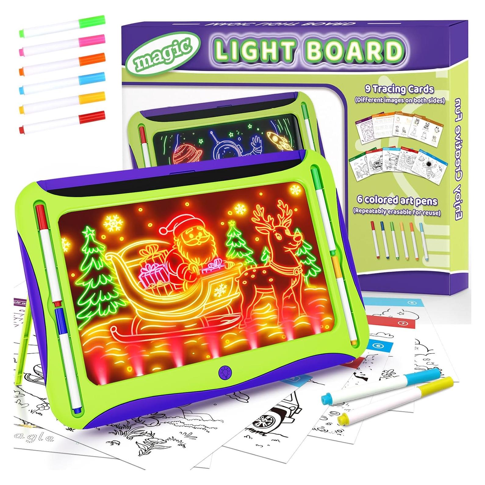 Tablero de Dibujo LED Brillante MEJCFARI Verde 25.4x3.05cm