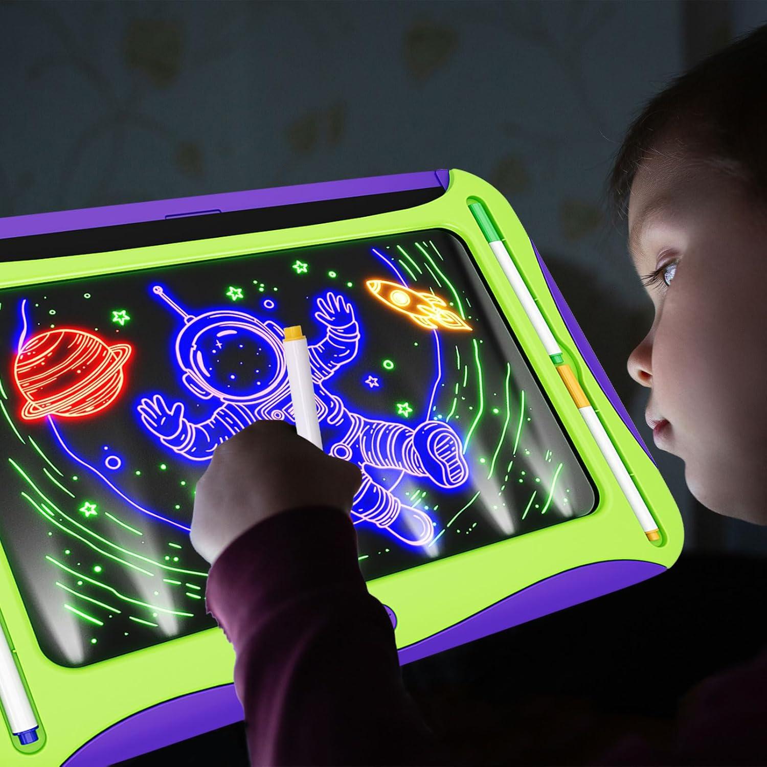 Tablero de Dibujo LED Brillante MEJCFARI Verde 25.4x3.05cm