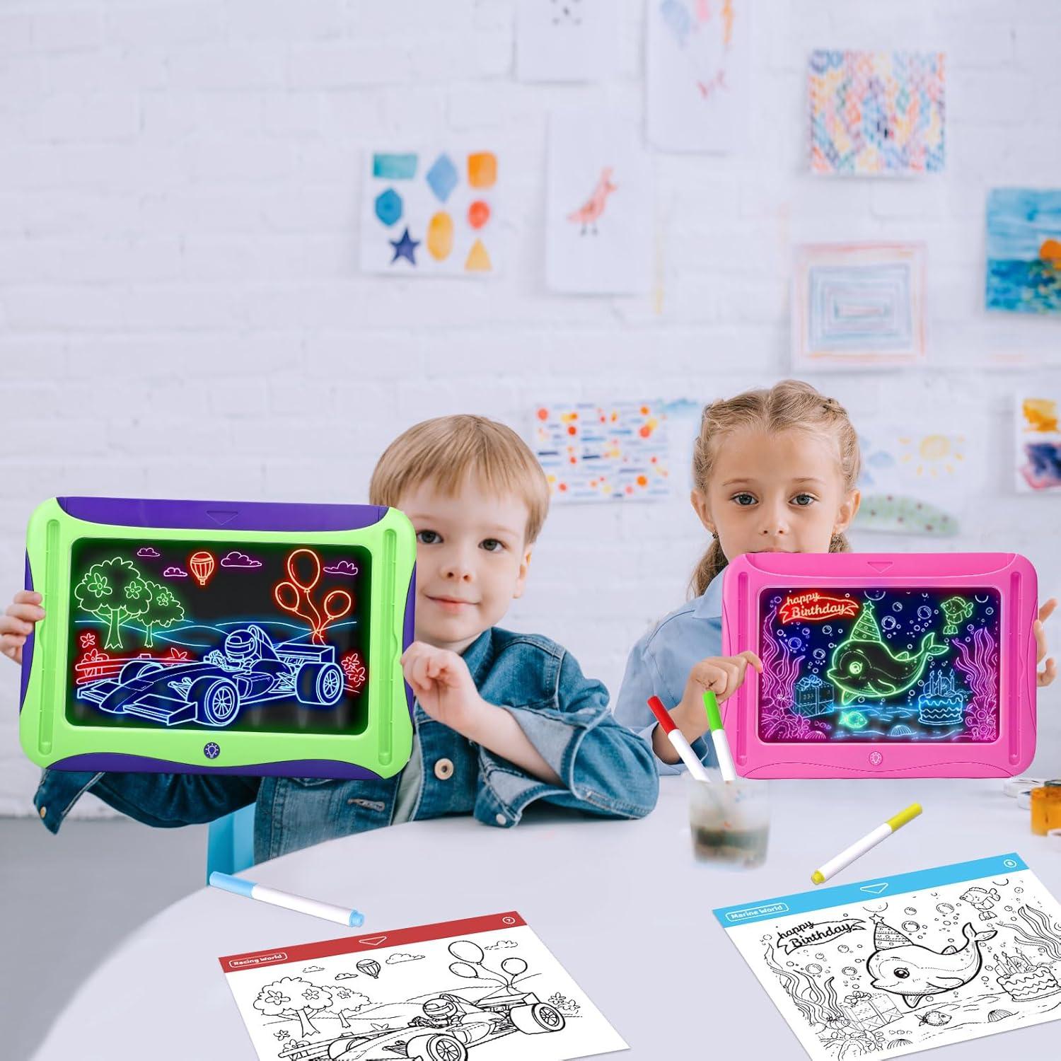 Tablero de Dibujo LED Brillante MEJCFARI Verde 25.4x3.05cm