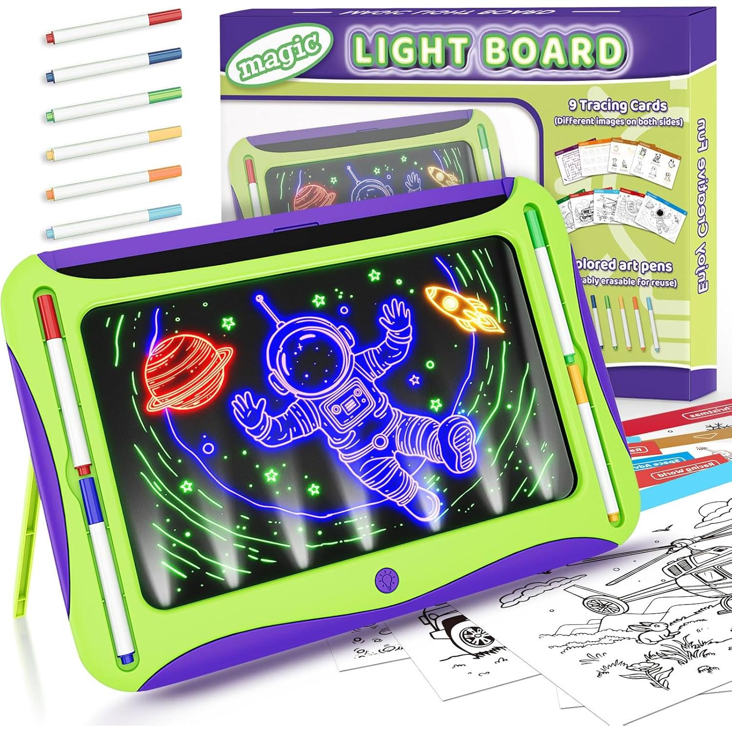 Tablero de Dibujo LED Brillante MEJCFARI Verde 25.4x3.05cm