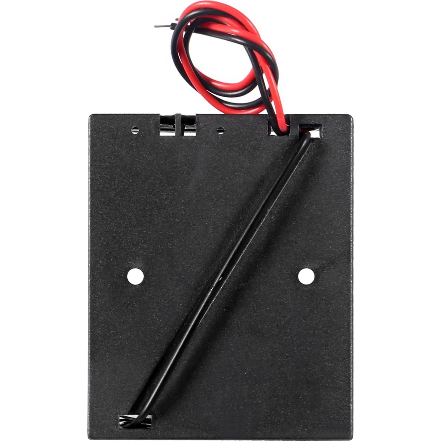 Soporte de Batería AA 6 Pcs AOICRIE con Cables 12cm