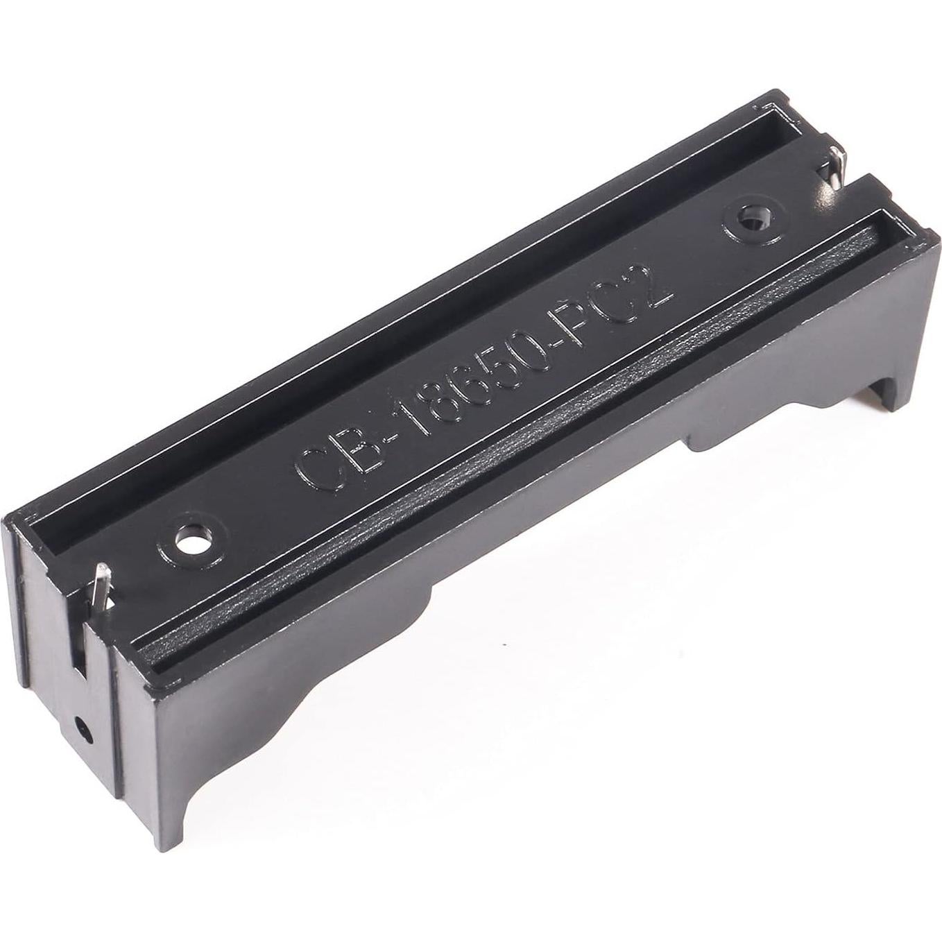 Soporte de Batería 18650 DORHEA 14PCS 1 Slot Negro