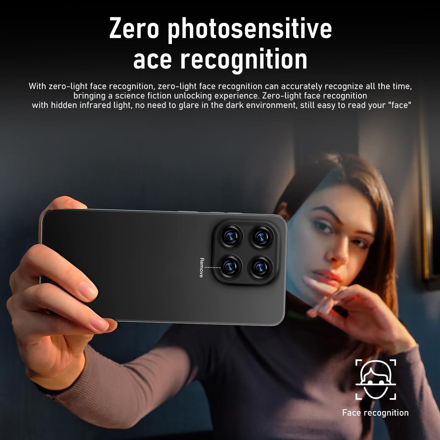 Teléfono Inteligente 16PROMA X 16GB+1TB Pantalla 6.99" HD+