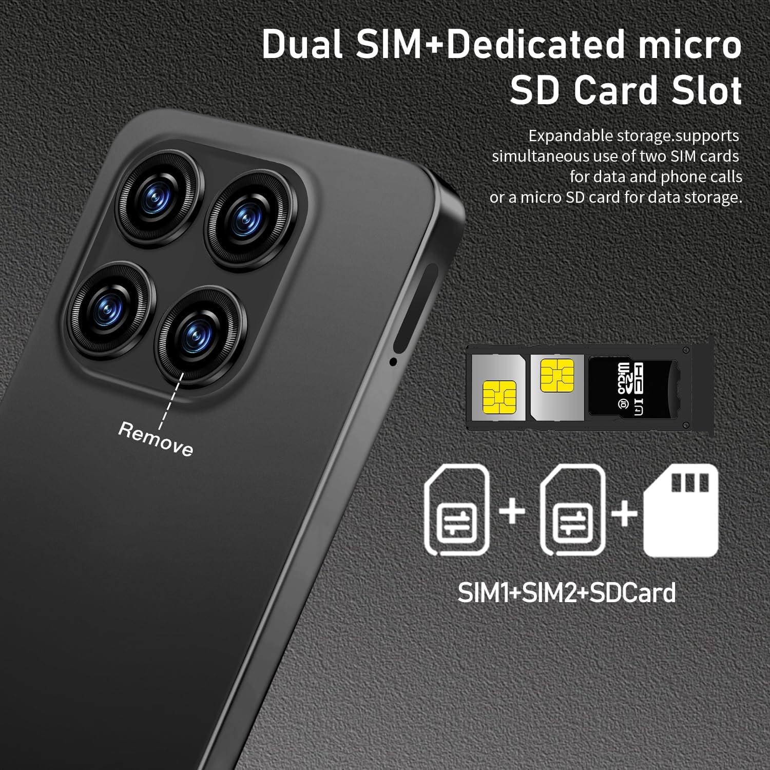 Teléfono Inteligente 16PROMA X 16GB+1TB Pantalla 6.99" HD+