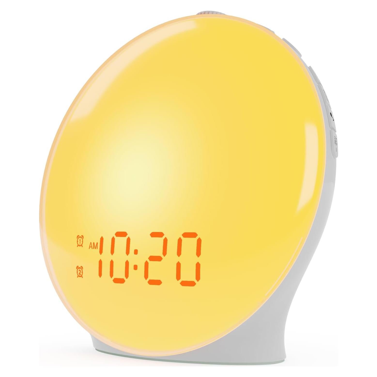 Despertador Luz de Amanecer JALL K8 con Radio FM y Snooze