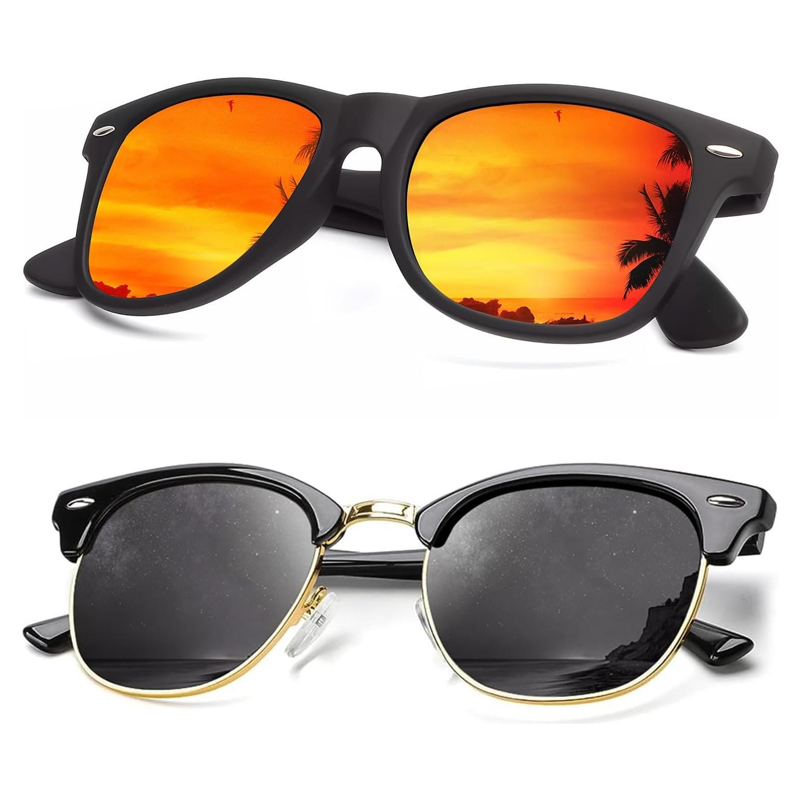 Gafas de sol KALIYADI polarizadas unisex marco ligero