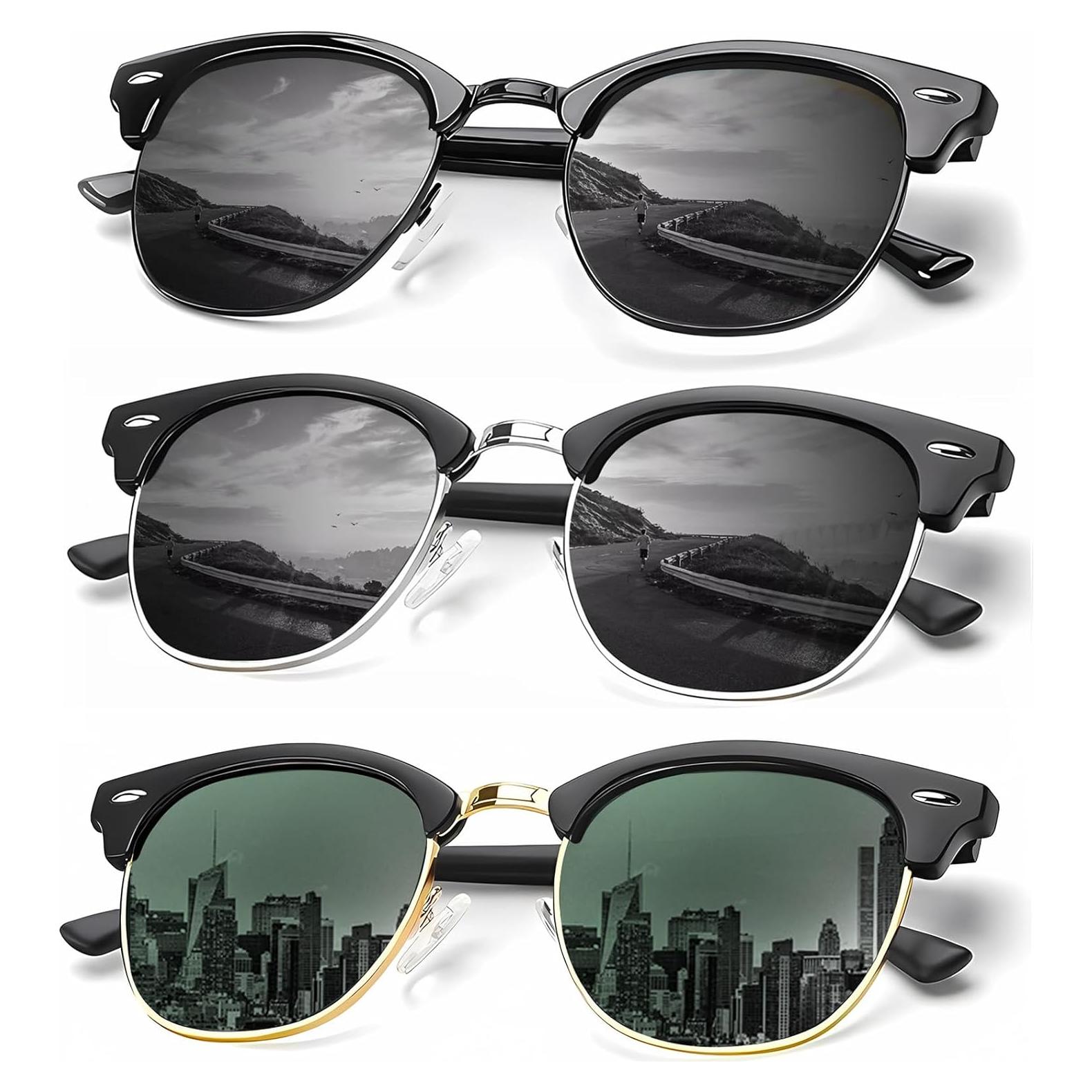 Gafas de sol KALIYADI polarizadas unisex retro UV400